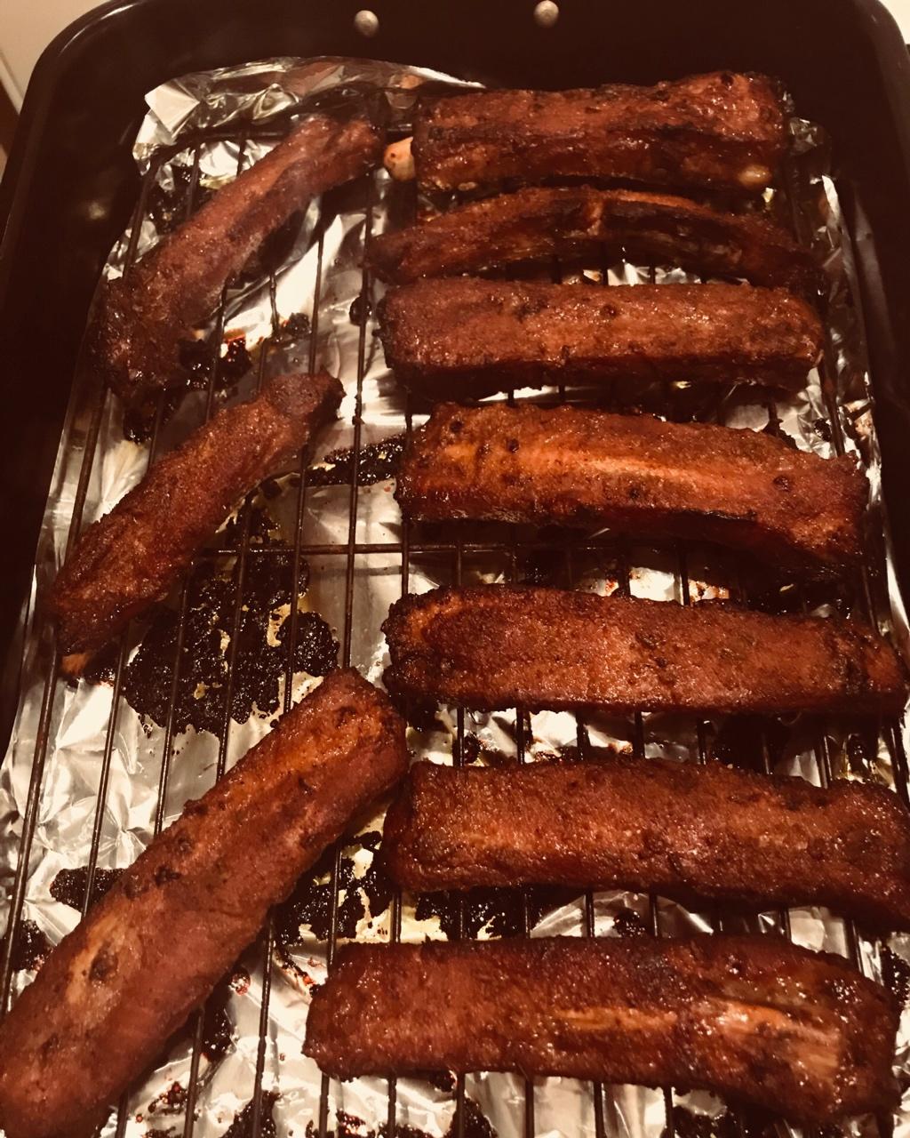 烤排骨 Roast Pork Ribs -yanyanfoodtube