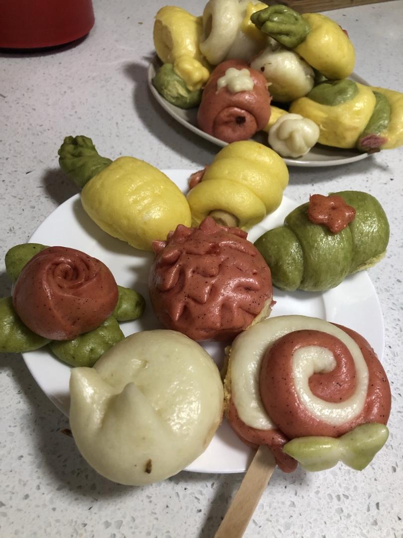 毛毛虫馒头
