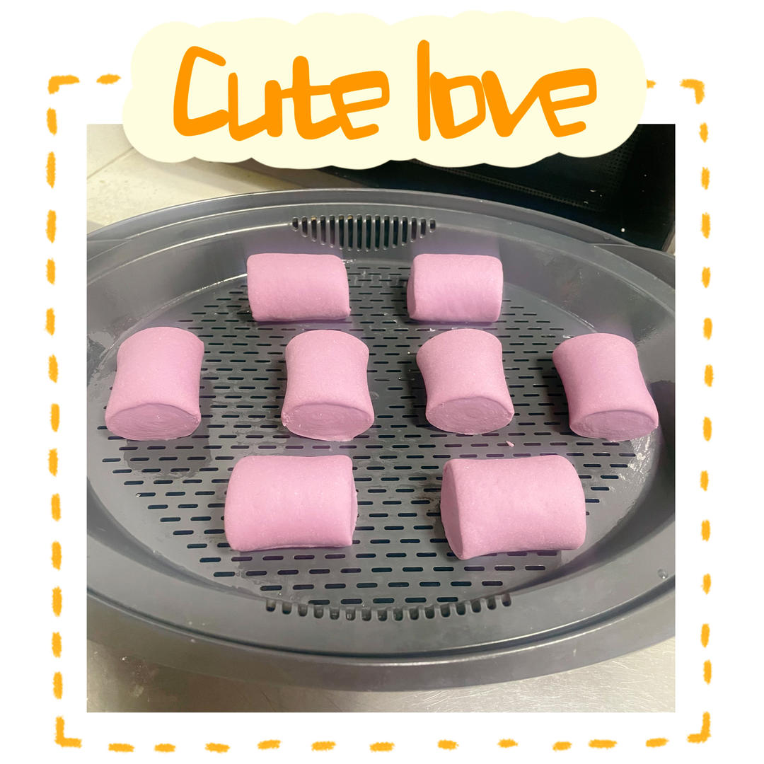 奶香紫薯馒头（一次性发酵）