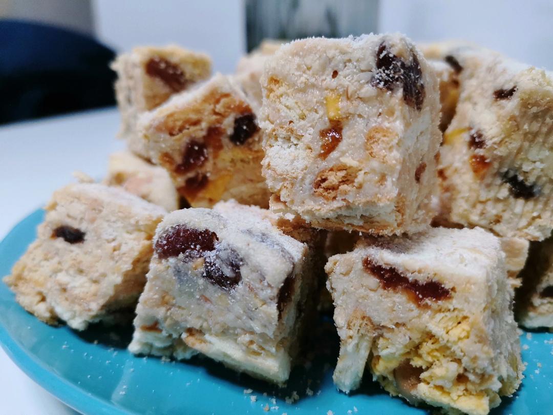 雪花酥  不甜版