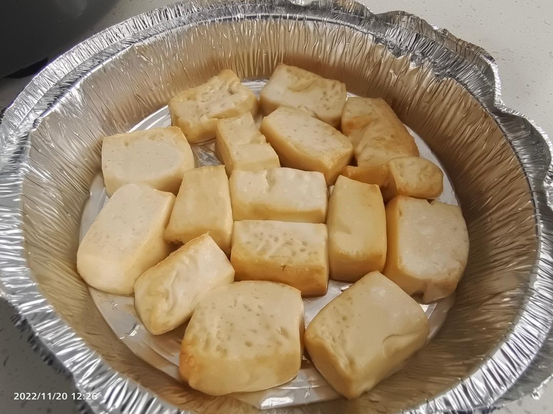 空气炸锅别闲置了❗️巨好吃～炸豆腐