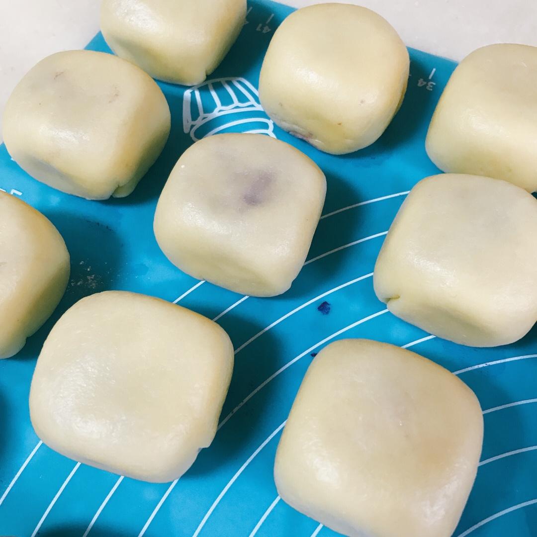 【爆浆紫薯仙豆糕】