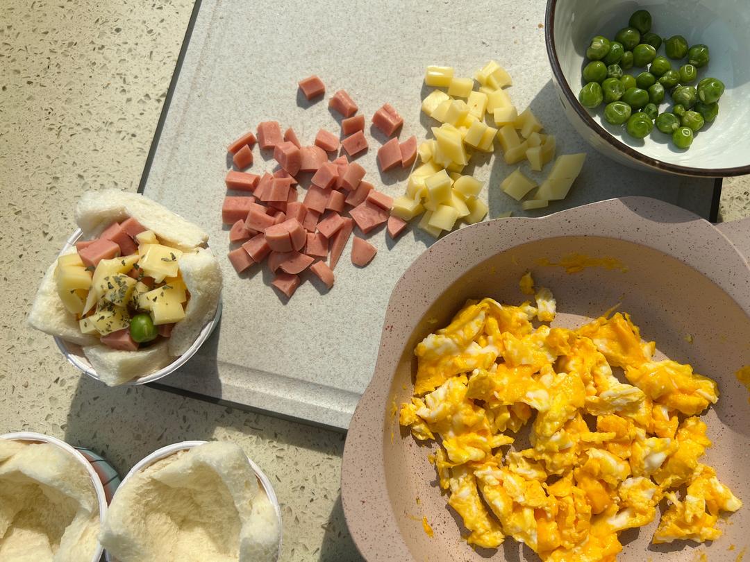 纯奶手撕吐司的做法 步骤1