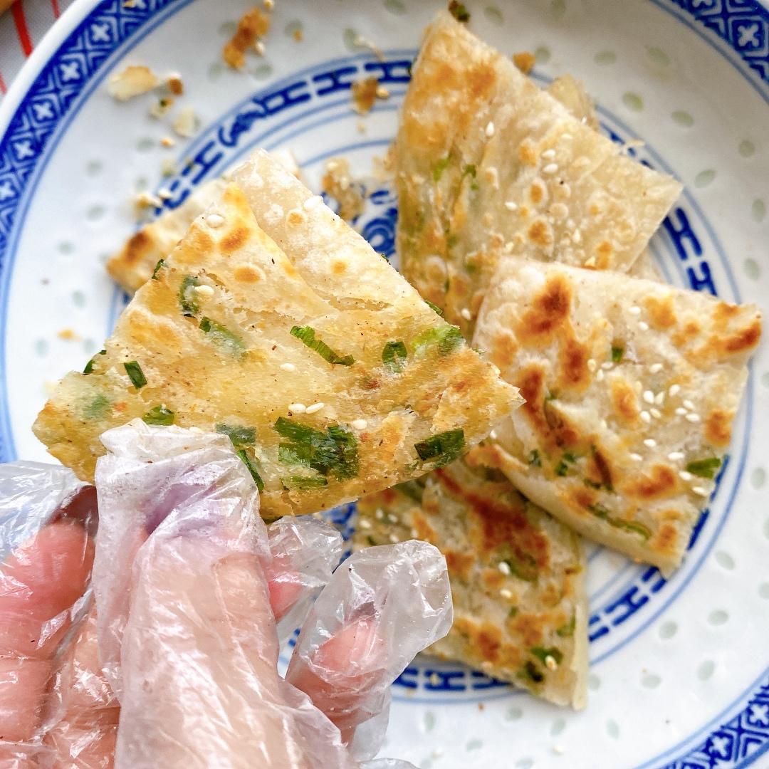 家庭版油酥葱油饼