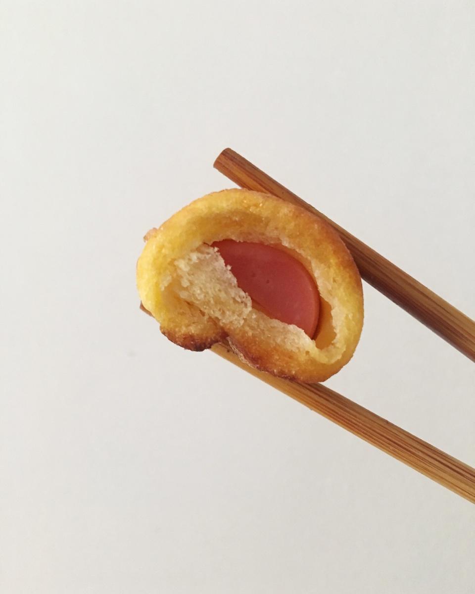 ㊙️5分钟搞定❗️会爆浆的芝士火腿吐司卷❗️