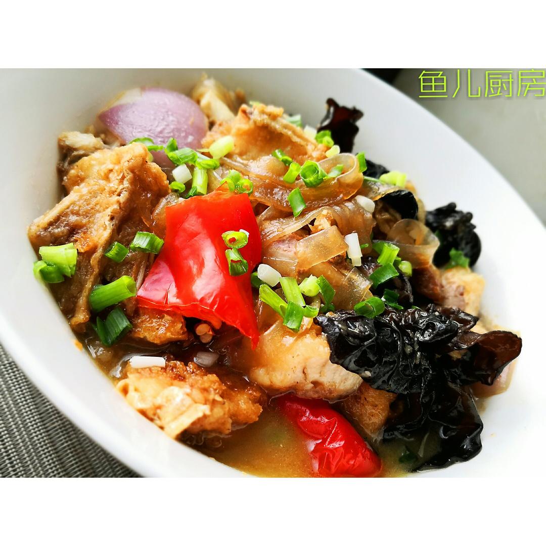 粉条烩鱼腩──“鱼儿厨房”私房菜