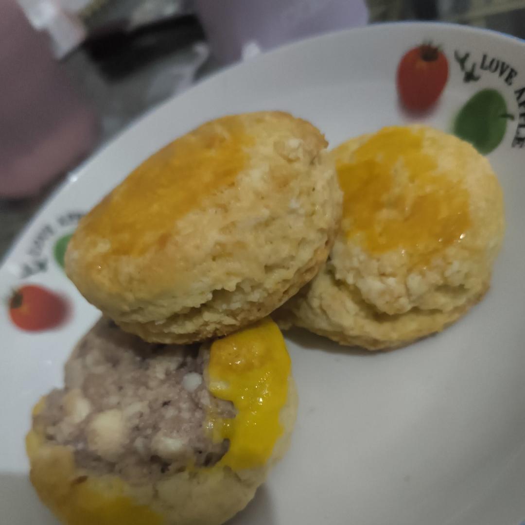 完美裂纹～百分百成功的超好吃奶香司康（禁止搬运）