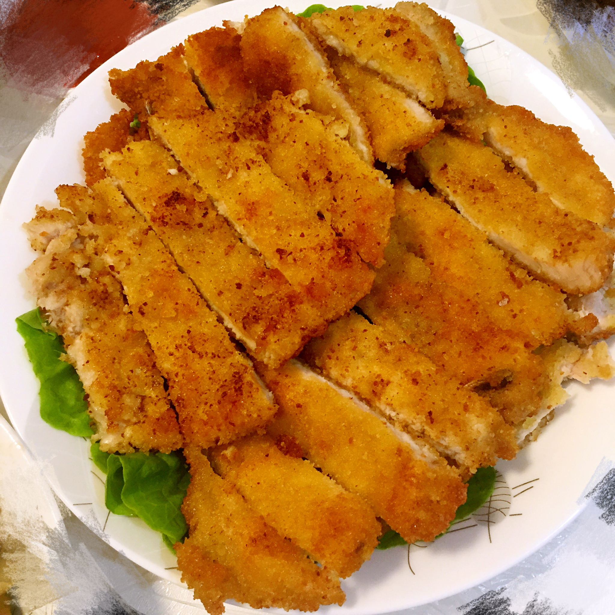 melody承承做的炸猪排