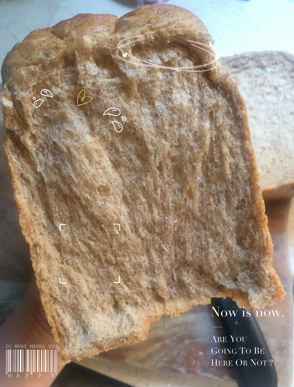 黑全麦吐司