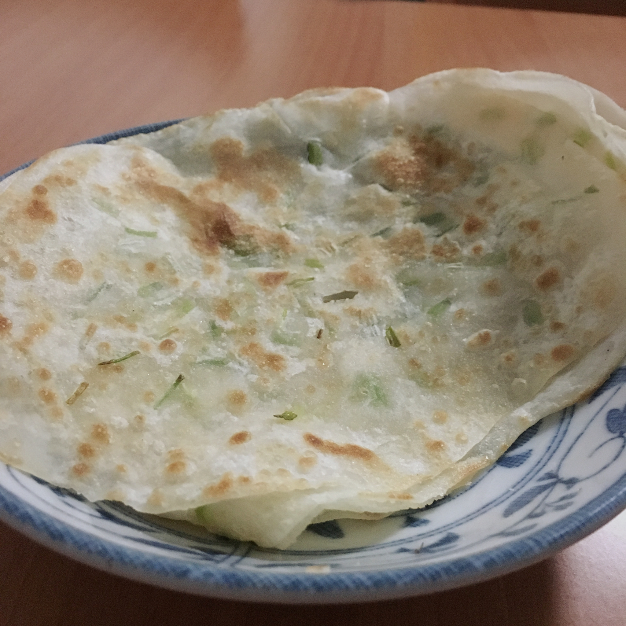 饺子皮葱油饼