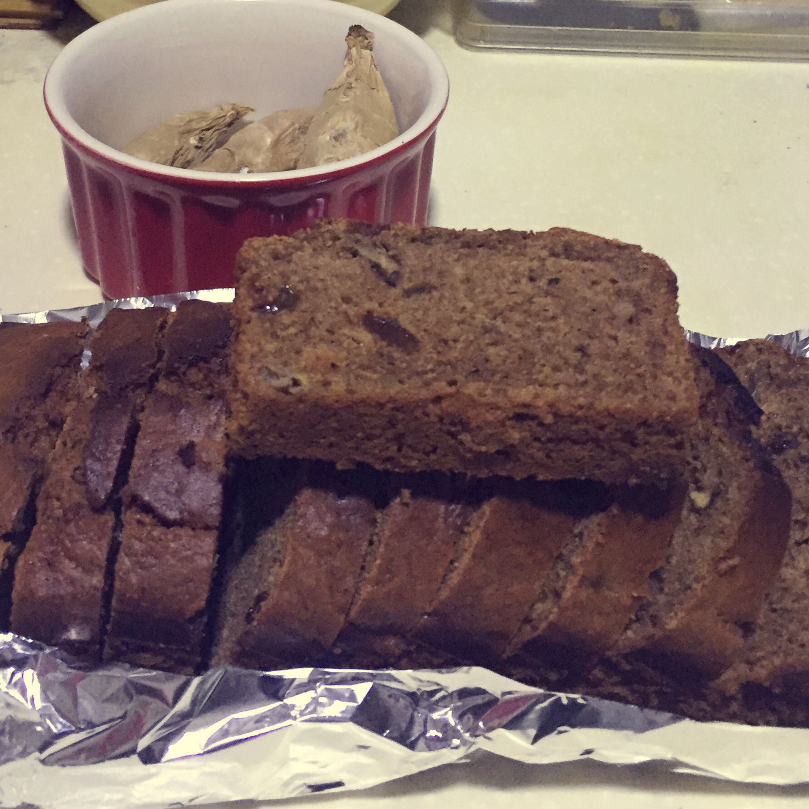 快手红糖香蕉肉桂蛋糕改良版