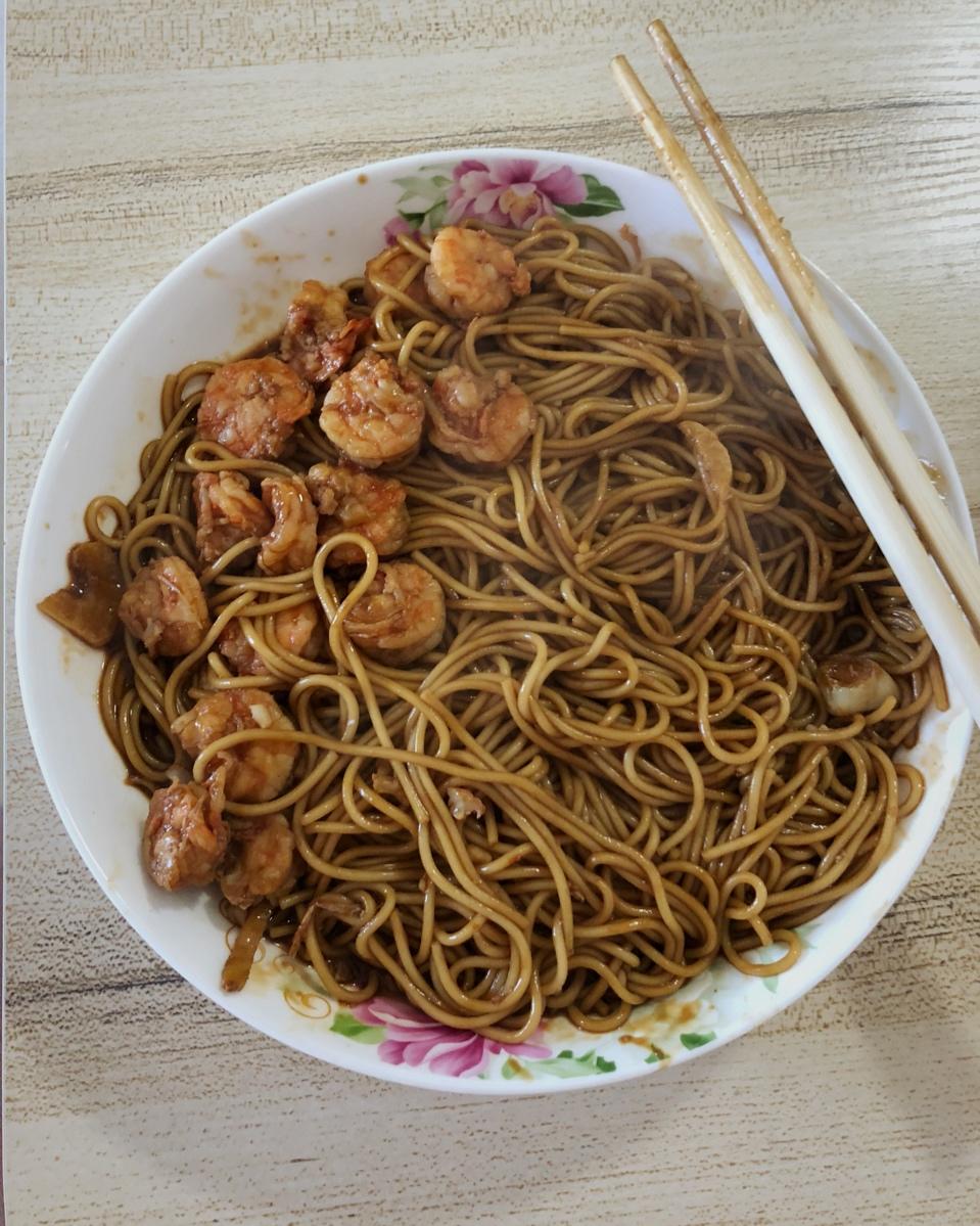 虾油炒面