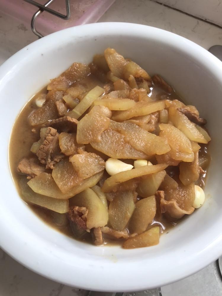 猪肉烧冬瓜的做法