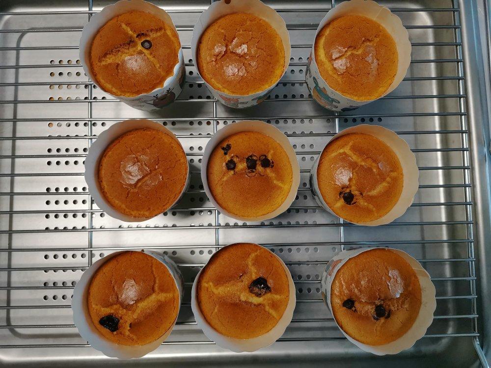 纸杯蛋糕 8寸戚风蛋糕的量