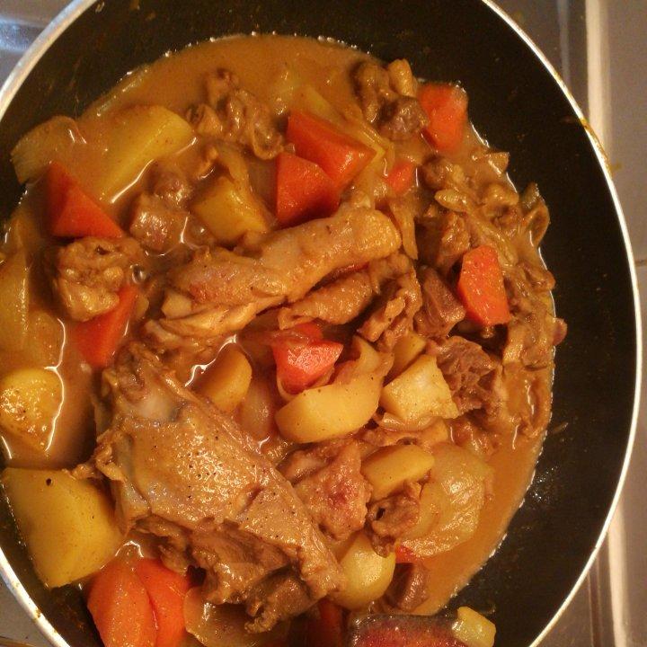 咖喱土豆鸡
