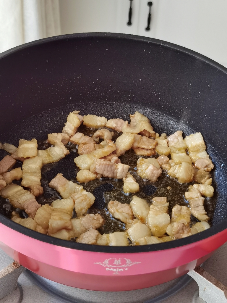 大白菜炒肉的做法 步骤3