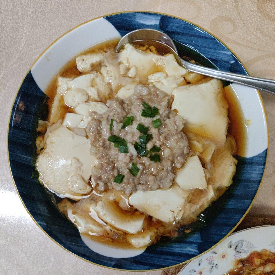 肉末蒸豆腐