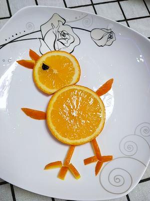 橙子拼盘的做法 步骤1