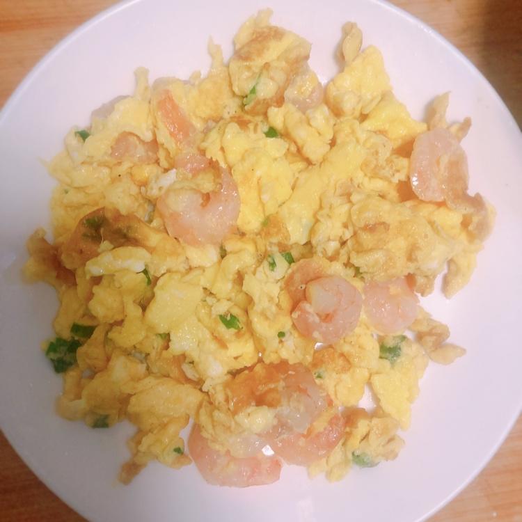 虾仁炒蛋(新手上路版)
