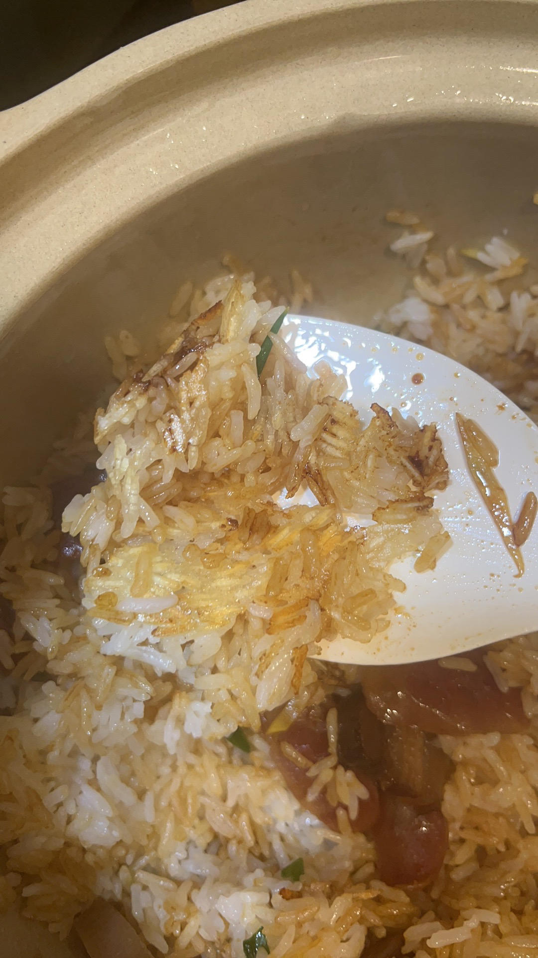 腊味煲仔饭，20分钟饭菜同出