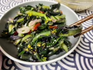 炝炒紫菜苔（传说中的红菜苔）的做法 步骤10
