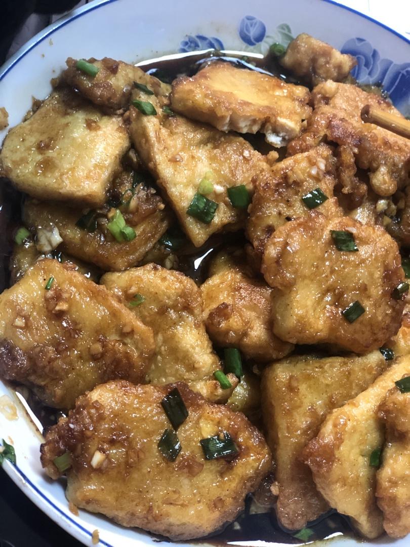 完胜路边摊：香煎孜然豆腐