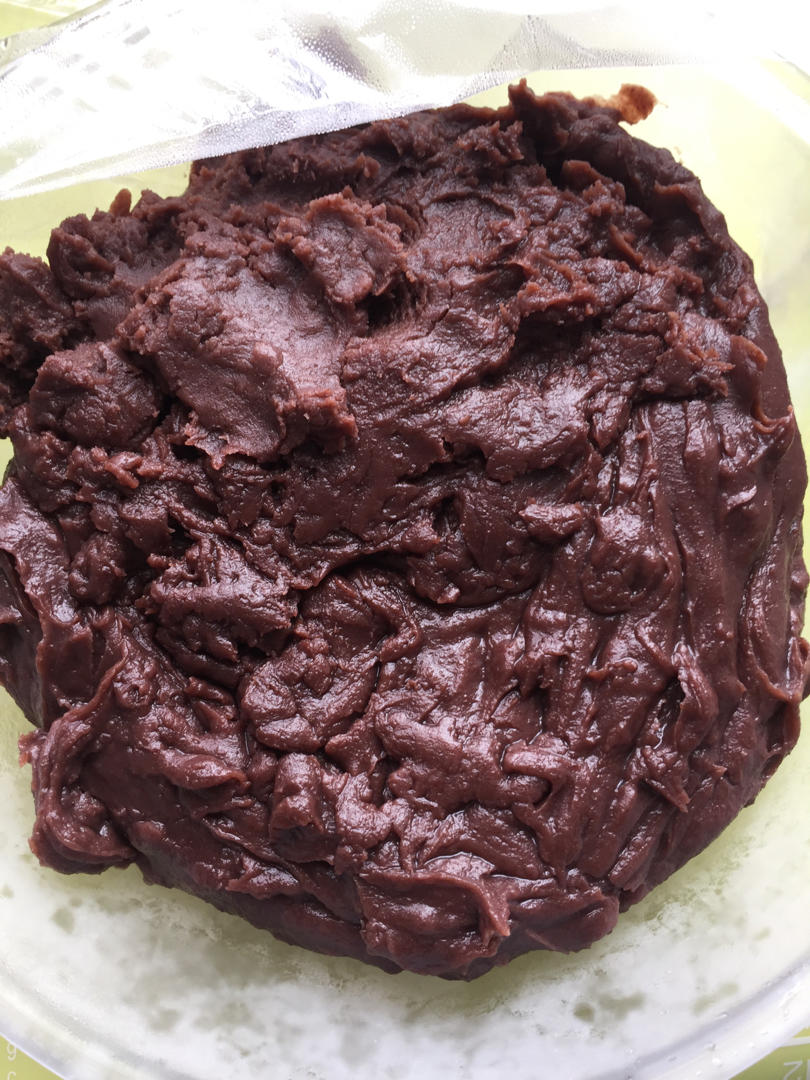 超细腻蛋黄酥豆沙馅