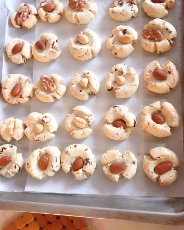 低糖版·酥掉渣）蔓越莓玛格丽特曲奇·宝宝辅食 零食