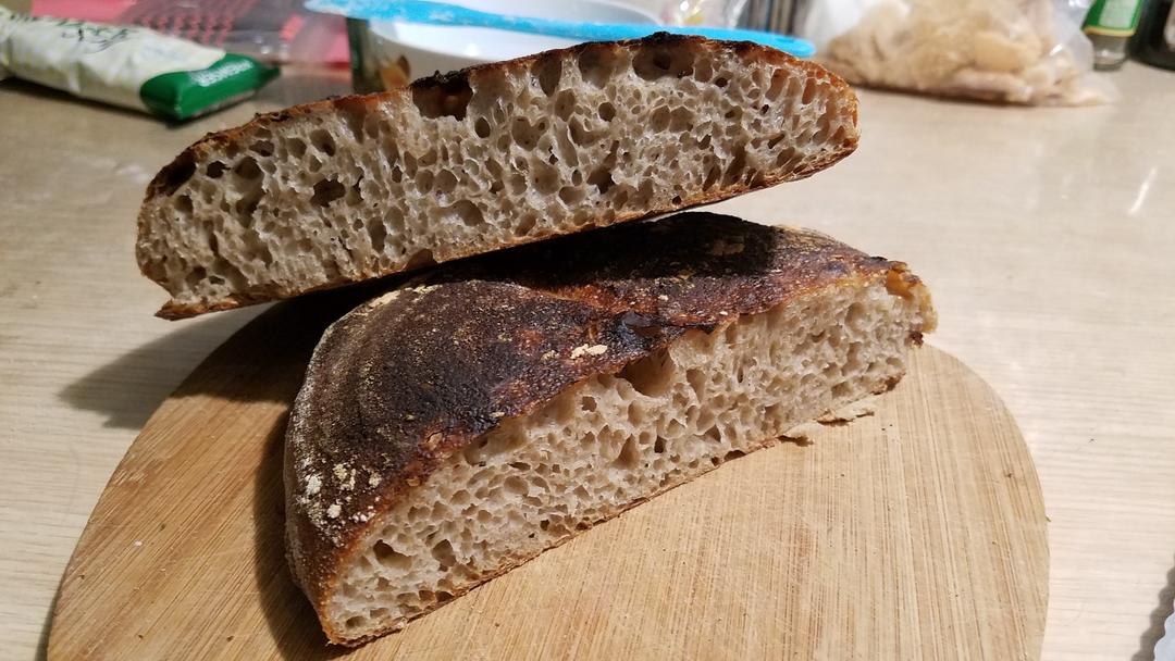 【Tartine Bread】天然酵种基础全麦欧包
