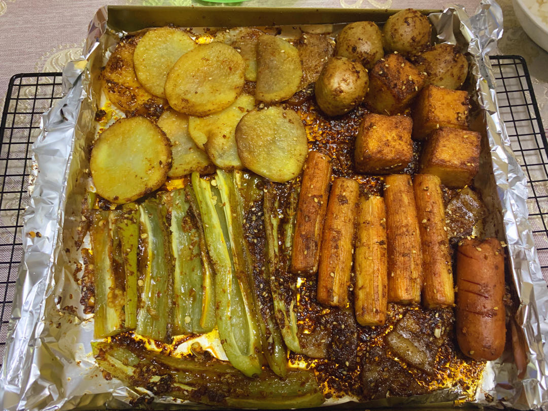 家庭自制烧烤❗️比烧烤摊好吃百倍😋秘制酱料