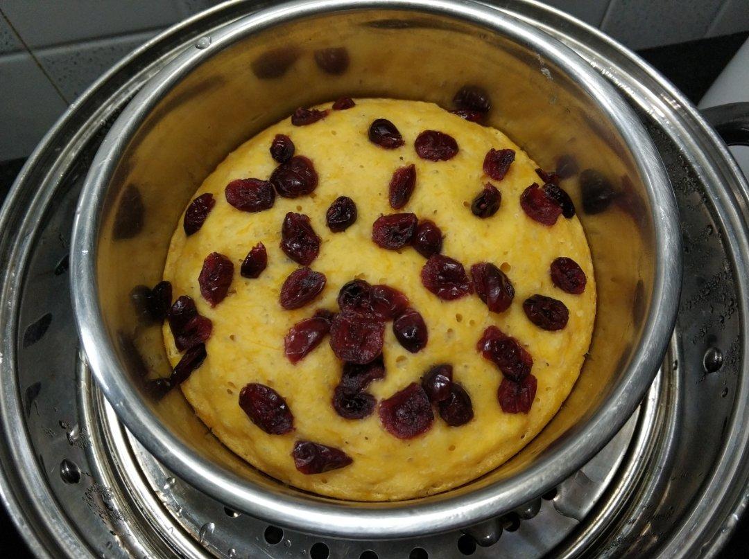 南瓜发糕 Steamed Pumpkin Cake