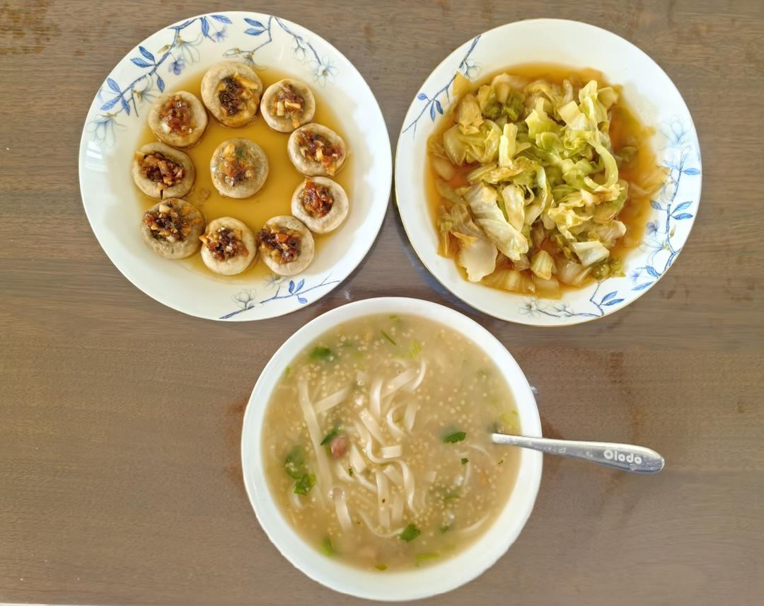 保留最原始鲜味儿的煎口蘑