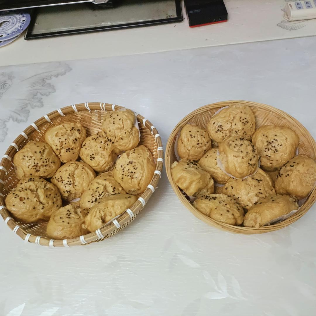 红糖开花馒头