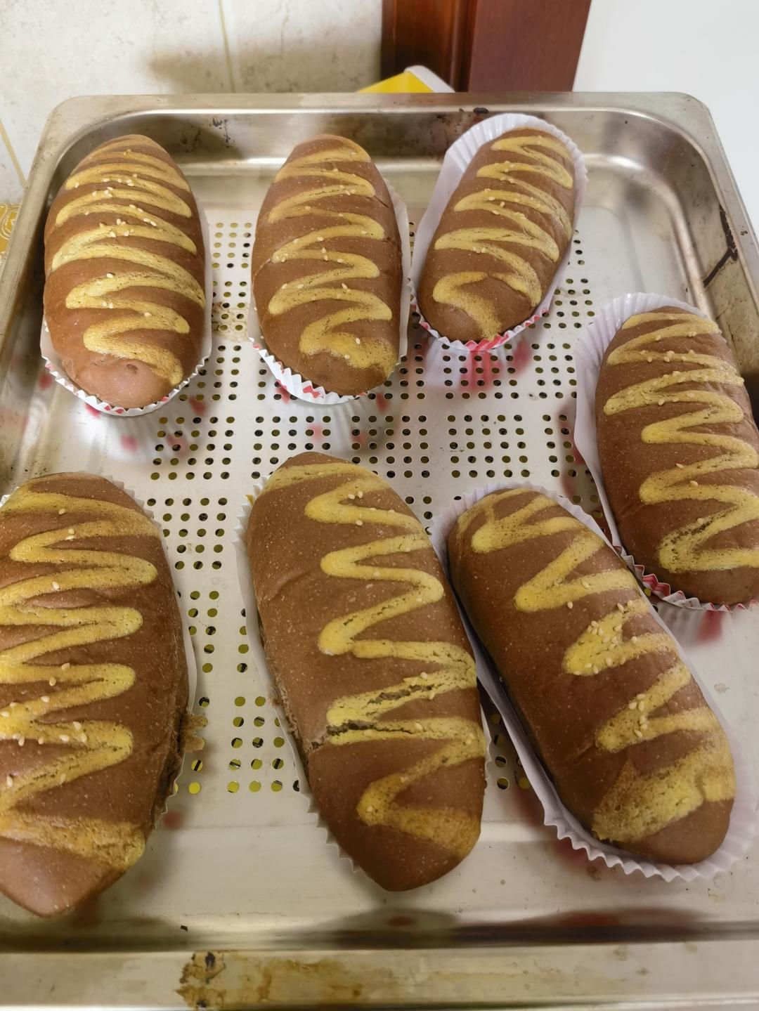 可可花生肉松堡