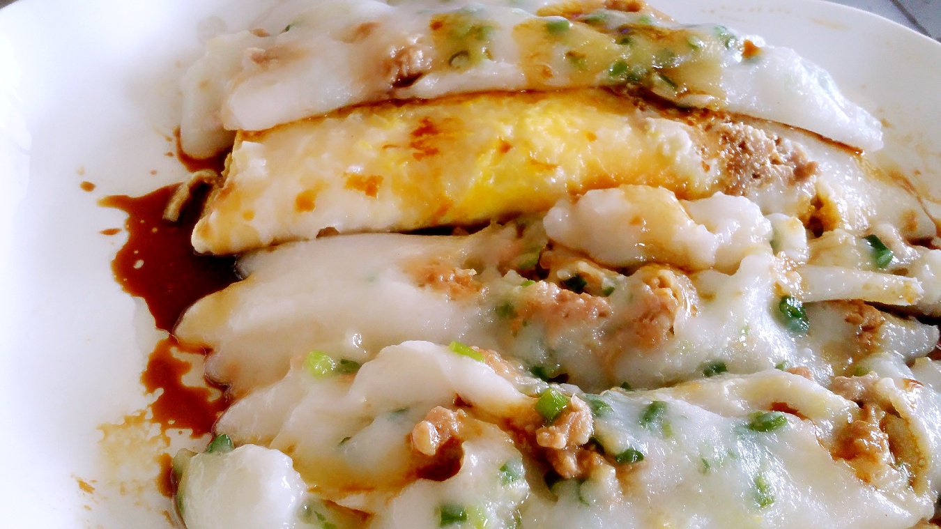 爽口嫩滑，晶莹剔透粤式肠粉——在家自己做拉肠