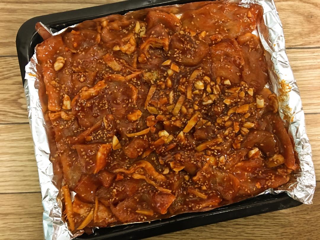 韩式烤五花肉