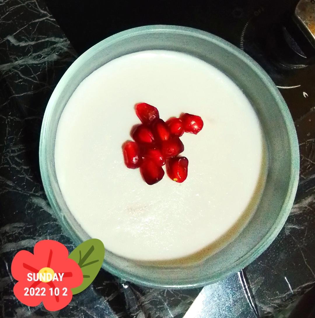 少女心甜品，红石榴奶冻 ，粉粉嫩嫩，香甜Q弹