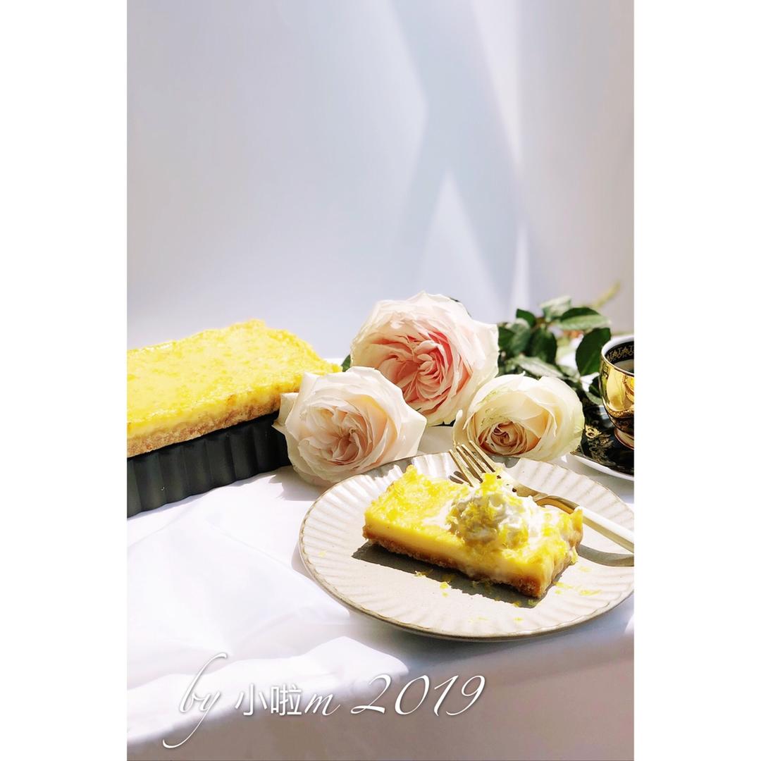 清新柠檬派 Chess Pie【无油低卡】