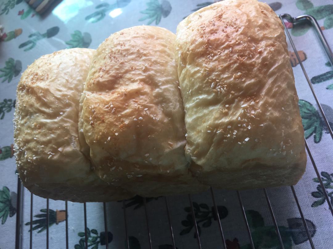 一次冷藏发酵吐司超级拉丝柔软(手揉出手套膜)