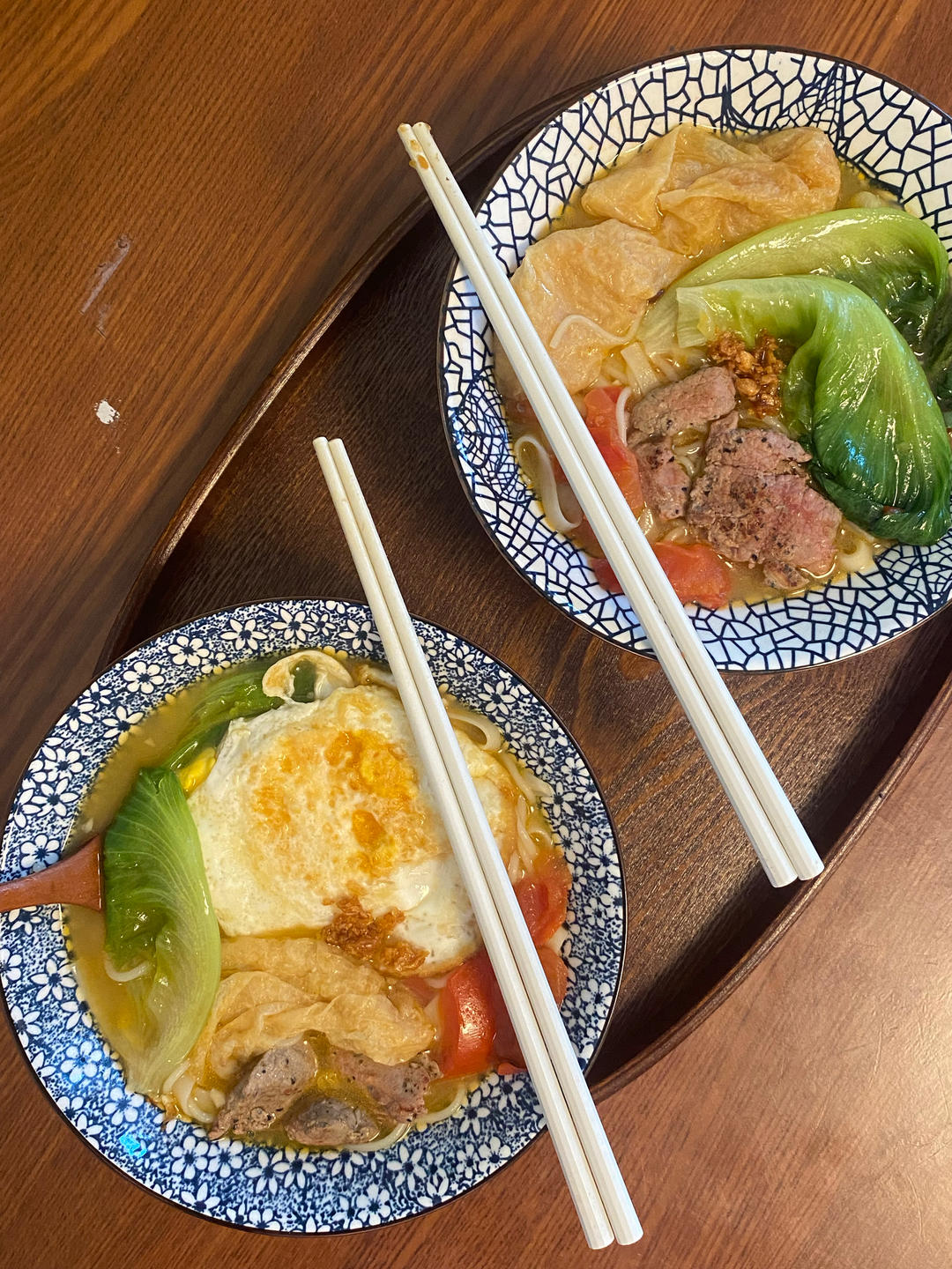 恨不得抱着锅舔的番茄鸡蛋面