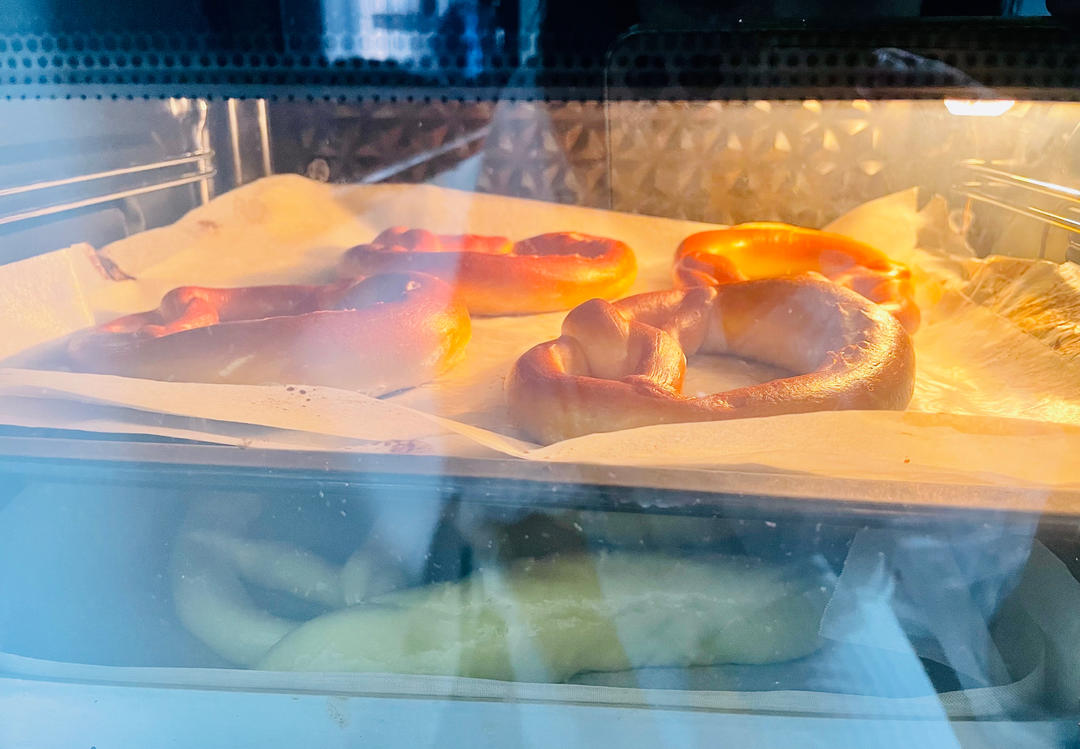 德式碱水面包｜经典碱水结｜普雷结｜0糖低卡｜免发酵｜免手套膜