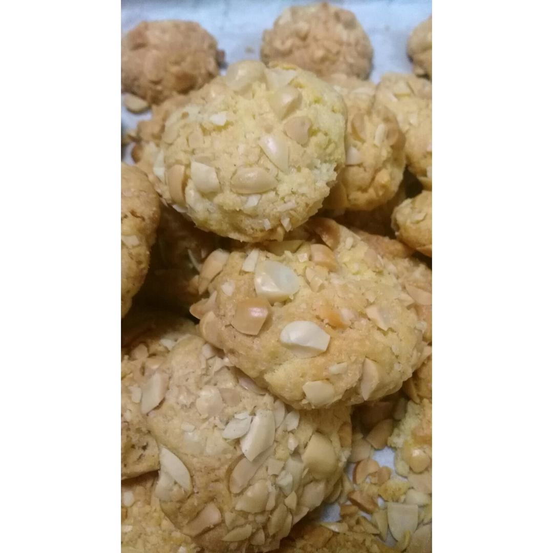 超级好吃的花生酥饼