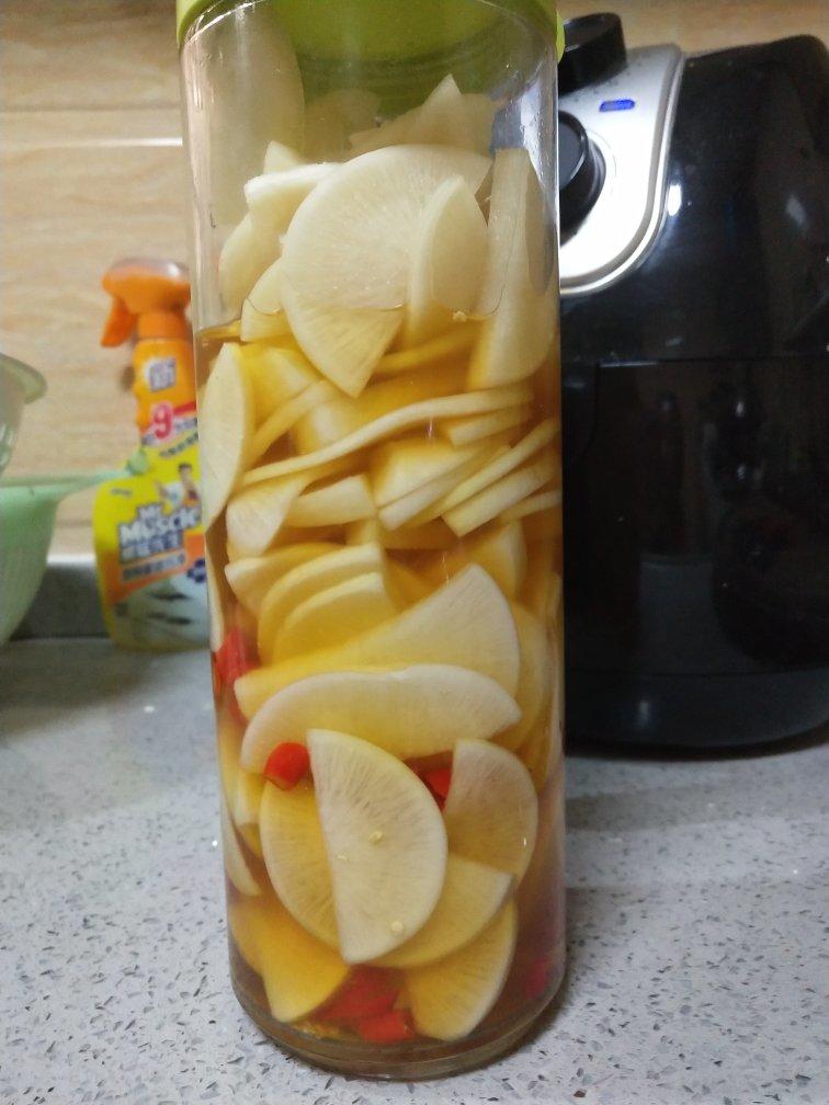 腌酸辣萝卜