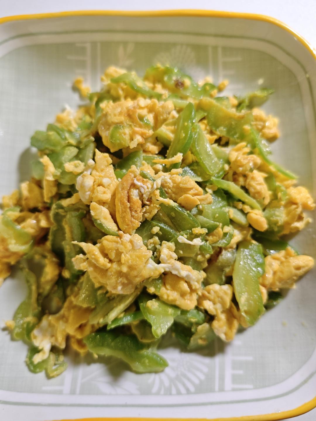 苦瓜炒蛋（清火菜）