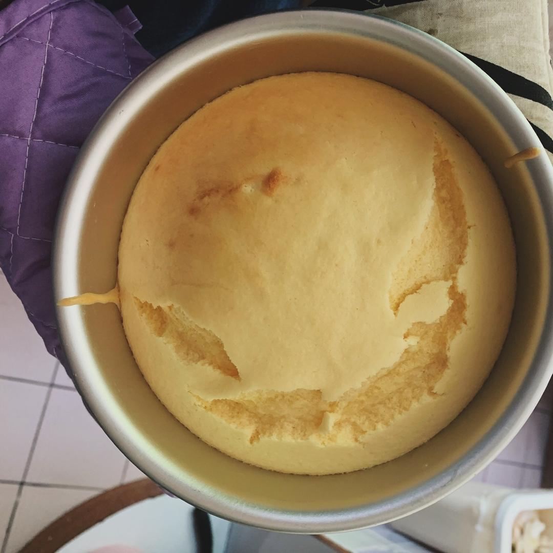 6寸戚风蛋糕（自用）