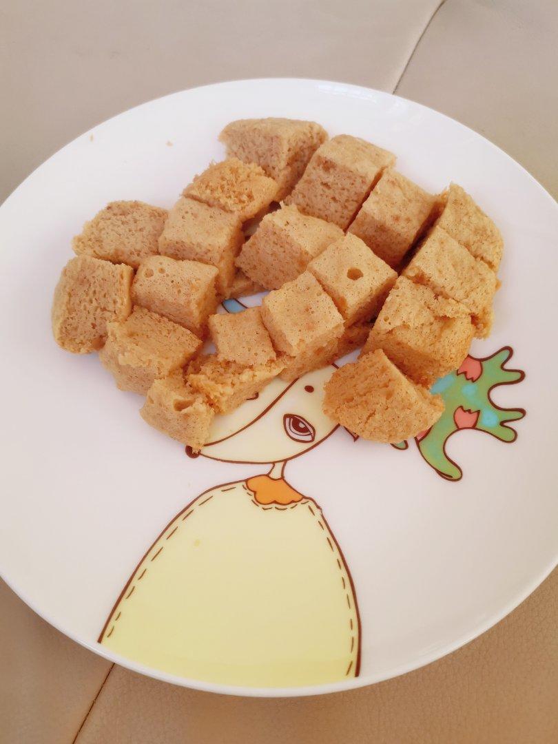西西云做的宝宝辅食红枣山药蒸糕