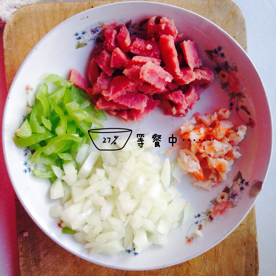 土豆火腿焗饭