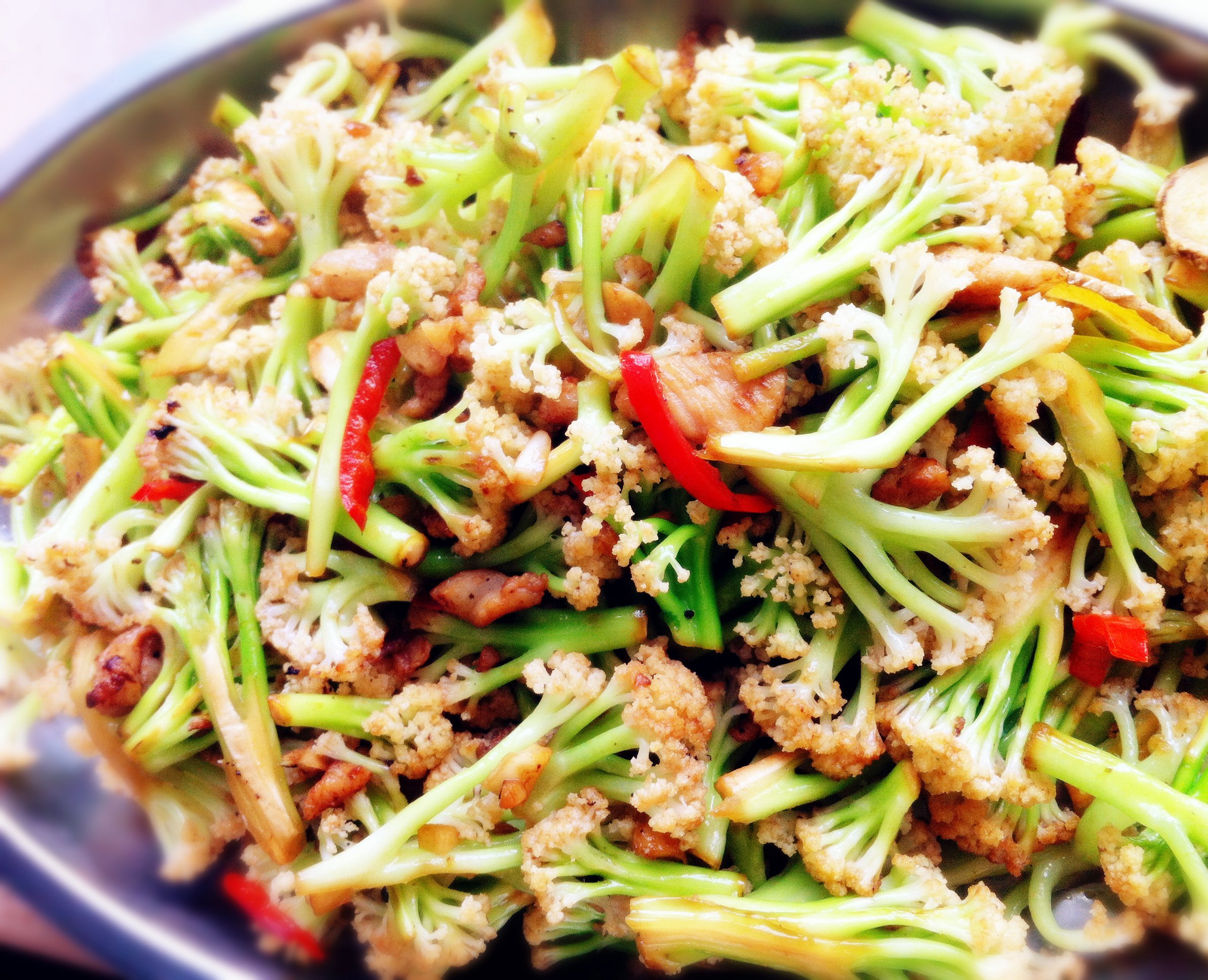 【干煸菜花图片】欢吖吖_下厨房