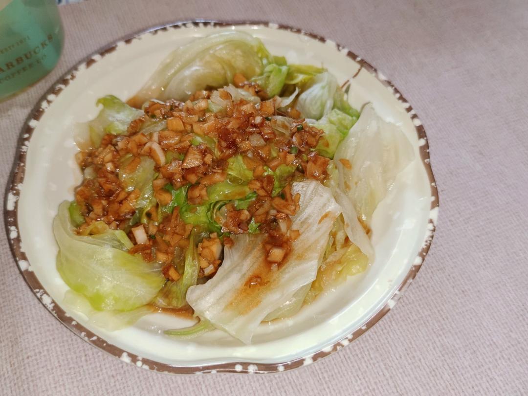 5分钟上桌的蚝油生菜