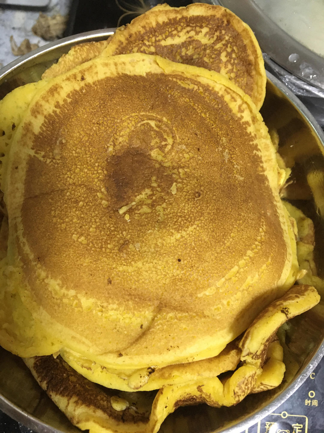 玉米面松饼，早起5分钟搞定，又软又健康
